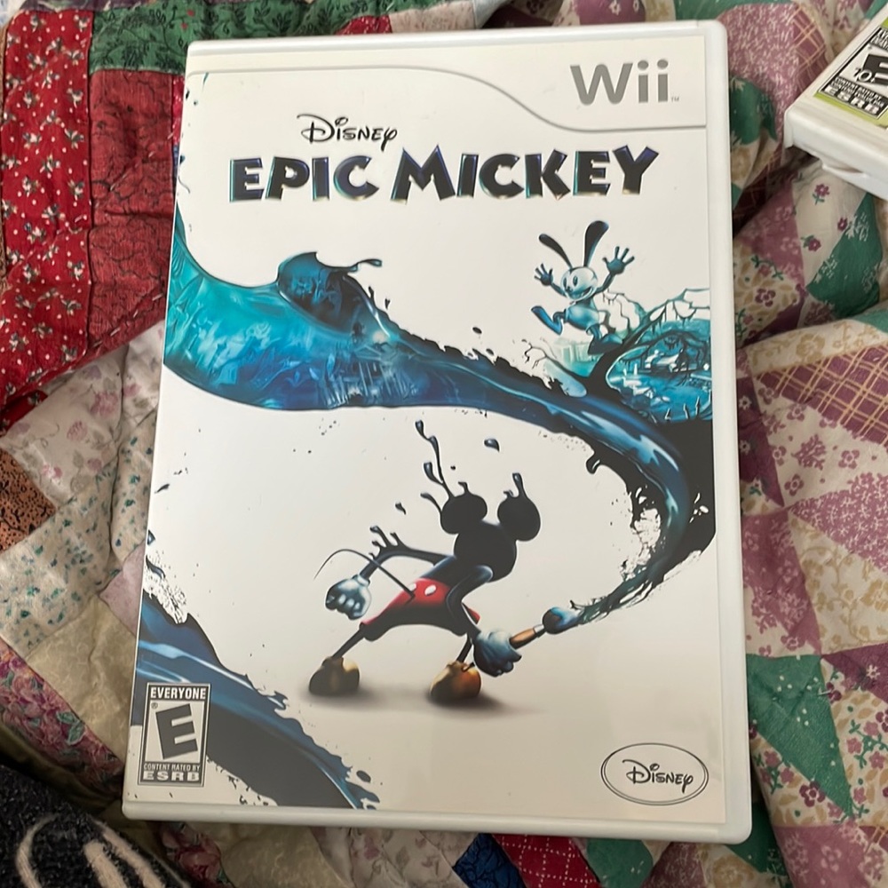 Nintendo Wii Epic Mickey Used